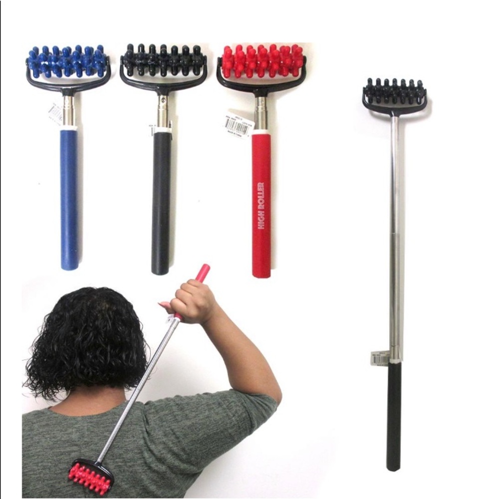 3 Telescopic Back Roller Massager Gift